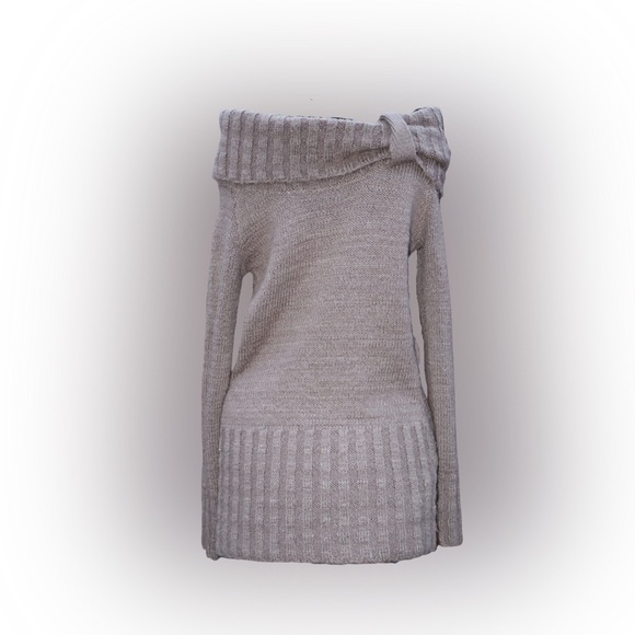 Wet Seal Dresses & Skirts - Wet Seal Off the Shoulder Sweater Dress